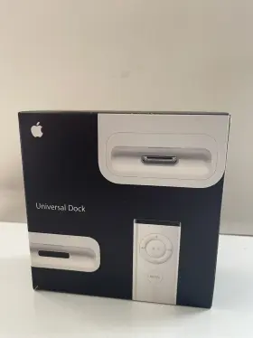 Apple Ipod Mb125/a Universal Dock For White With Remote And Inserts