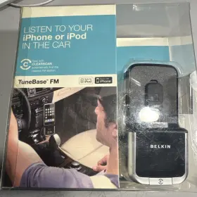 Belkin 722868641804 Tunebase Fm Iphone Holder Charger Player Car Auto Compatible