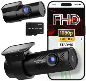 Blackvue 889186012683 Dr770x-2ch Ii Dash Cam Dual Full Hd Front And Rear Enhanced Visu
