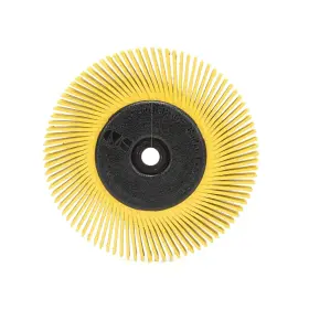 Cubitron 048011276069 Radial Bristle Brush 6 In X 1/2 1 80 With Adapter