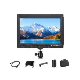 Feelworld Jvp6xl Fw759 7-inch Ips On-camera Field Monitor Bundle With 2200mah Batter