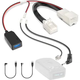 Yxx-adapter7 Gonifeto Radar Detector Power Cord Adapter 10pin Type-e Compatible With Mazda 2017