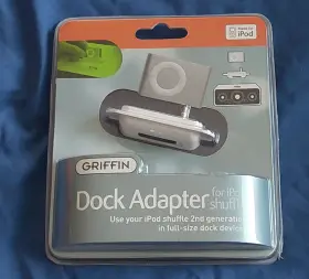 Griffin 9759-shfad Technology Dock Adapter For 2nd Generation Ipod Shuffle Apple Hi-fi New