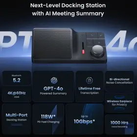 Hidock 641837886582 H1 Gpt - Powered Audio Dock With Ai Summary