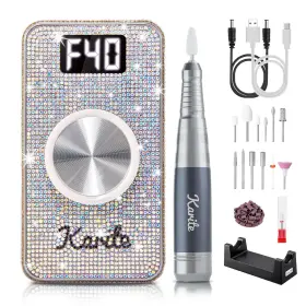 Karite Kt107nd Professional Nail Drill - 4000mah Battery 40000 Rpm Upgraded Motor W