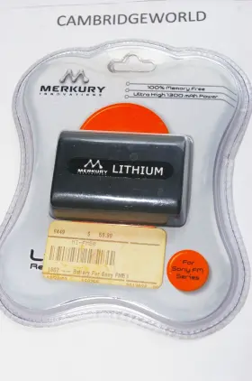 Merkury 871436000502 Brand Lithium-ion Rechargeable Battery 1for The Sony Fm Series