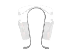 124462 Monoprice Headphone Stand - Silver Full Aluminum Construction Solid And Stable #3