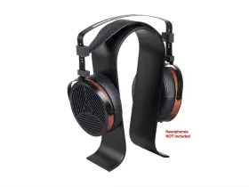 124463 Monoprice Headphone Stand - Black Aluminum Construction Fits Most Headphones #2