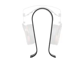 124463 Monoprice Headphone Stand - Black Aluminum Construction Fits Most Headphones #3