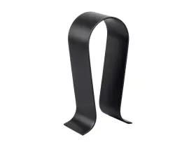 124463 Monoprice Headphone Stand - Black Aluminum Construction Fits Most Headphones
