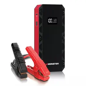 Monster 2mnpp2215b6t2 Jump Starter Power Bank Sparkless Cable 600a 8000mah Excellent
