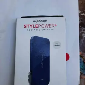 Spp30g Mycharge Stylepower Portable Charger 2200mah Built-in Lightning For Iphone