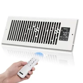 B412 Powerscale Quiet Register Booster Fan Fits 4 Inch X 12 Holes With 9-speed