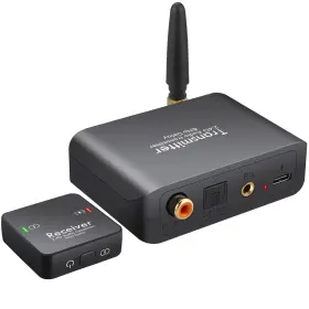 Vc645uk Prozor 2.4ghz Wireless Audio Transmitter Receiver For Tv Support Optical Coax