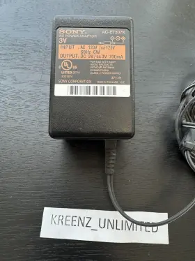 Sony Ac-et307k Genuine Power Adapter For Minidisc Recorder/player