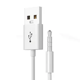 Tz-1760 Tesa Zero 10.5cm Length 2 In1 Usb Charger And Sync Data Cable For Shuffle 3rd / 4th