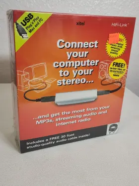 Xitel 643153065306 Hifi-link For Pc And Mac - Vintage Sealed Brand New Fast Shipping