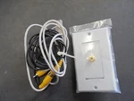 Iport 70009 In-wall White Faceplate Ipod Unbalanced Video Kit IW-20, IW-21,. Fixed Price $20.01.
