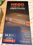 *new* Nebo Rambler Portable 100W Usb Ac Wireless Power Station NEB-PST-0004. Fixed Price $82.92.