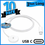 Pack Usb-c Magnetic Charger Cable Dock For Apple Watch 3/4/5/6/SE/7/8/9/10/11. Fixed Price $26.98.
