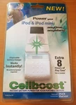 New Cellboost Ipod And Mini Disposable Battery Charger. Fixed Price $12.00.