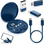 Usb Adapter Multi Charging Cable Storage Box With Sim Card Holder. Fixed Price $12.08.