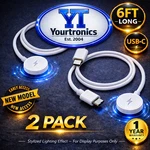 2 Pack 6FT Usb-c Magnetic Charger Cable Dock For Apple Watch 11 10 9 8 Ultra/se. Fixed Price $11.05.