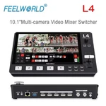 Feelworld L4 5-CHANNEL Video Switcher 10.1" Touch Sdi/hdmi Multi-format Mixer. Fixed Price $479.00.
