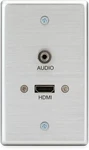 C2G Gang Wall Plate With Hdmi And 3.5MM Stereo Pass-through. Fixed Price $37.39.