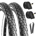 Hycline 2-PACK Cruiser Bike Tires Set: 24/26X2.125 Inch Folding Replacement H.... Fixed Price $49.43.
