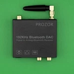 Prozor 192K Digital Analog Audio Converter With Bluetooth 5.0 Receiver. Fixed Price $33.00.