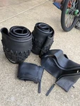 Hycline 2X Folding Mountain Bike Tire Set 26X4.0 With Inner Tubes. Fixed Price $90.00.